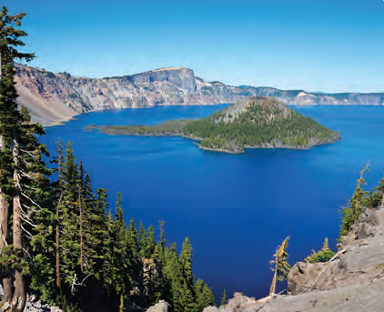 Fotoğraf 1.112 Oregon Krater Gölü (ABD)