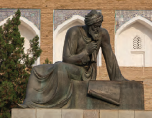 Fotoğraf 1.4.2 Harezmi’nin heykeli (Özbekistan)