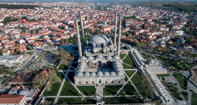 Fotoğraf 2.28 Edirne, Osmanlılara başkentlik yapmış şehirlerdendir.