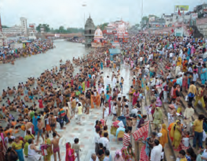 Fotoğraf 3.27 Hint kültüründe önemli bir yere sahip olan Ganj Nehri’nden bir görünüm