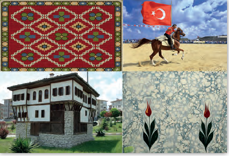 Fotoğraf 3.31 Türk kültürüne ait bazı simgeler