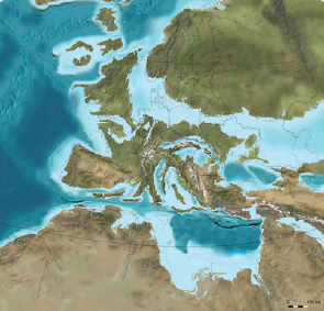 Harita 1.1 Tersiyer’de Türkiye’nin bulunduğu bölge (qph.ec.quoracdn.net)
