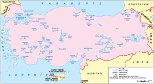 Harita 1.23 Türkiye’nin gölleri (www.hgk.msb.gov.tr)