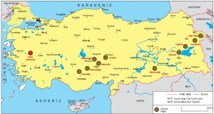 Harita 1.6 Türkiye’nin volkanik dağları