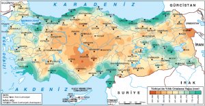Harita 3.6 Türkiye’nin yağış bölgeleri (www.mgm.gov.tr)