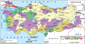 Harita 3.8 Türkiye nüfus yoğunluğu bölgeleri (www.tuik.gov.tr)